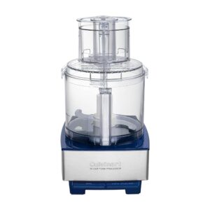 Cuisinart 14-Cup Meals Processor – Navy Stainless Metal Vegetable Chopper for Mincing, Dicing, Shredding, Pureeing, and Dough Kneading, Mannequin DFP-14BCNYCB